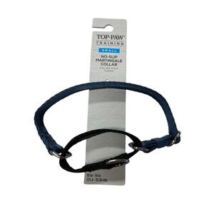 Top Paw No-Slip Martingale Dog Collar Small